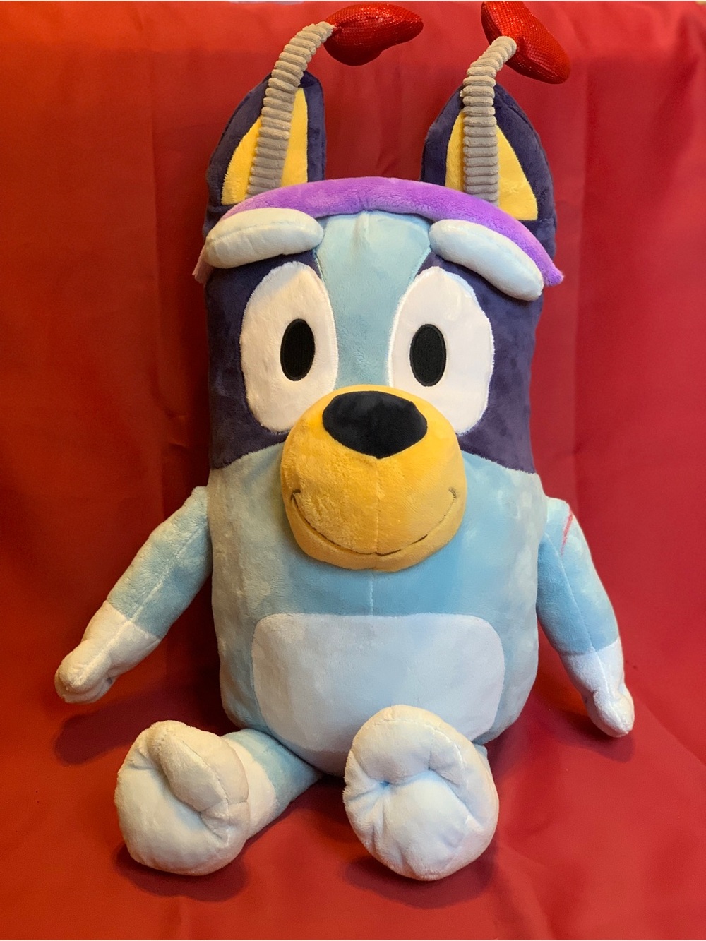 Bluey Jumbo Plush Puppy Character  - Kids Soft Stuffed Animal
